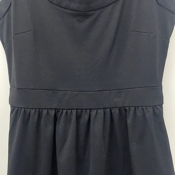 Cynthia Rowley Women's Size Small Dress Skater Basic Little Black Fit Flare - Picture 6 of 14
